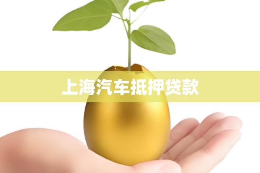 上海汽车抵押贷款
